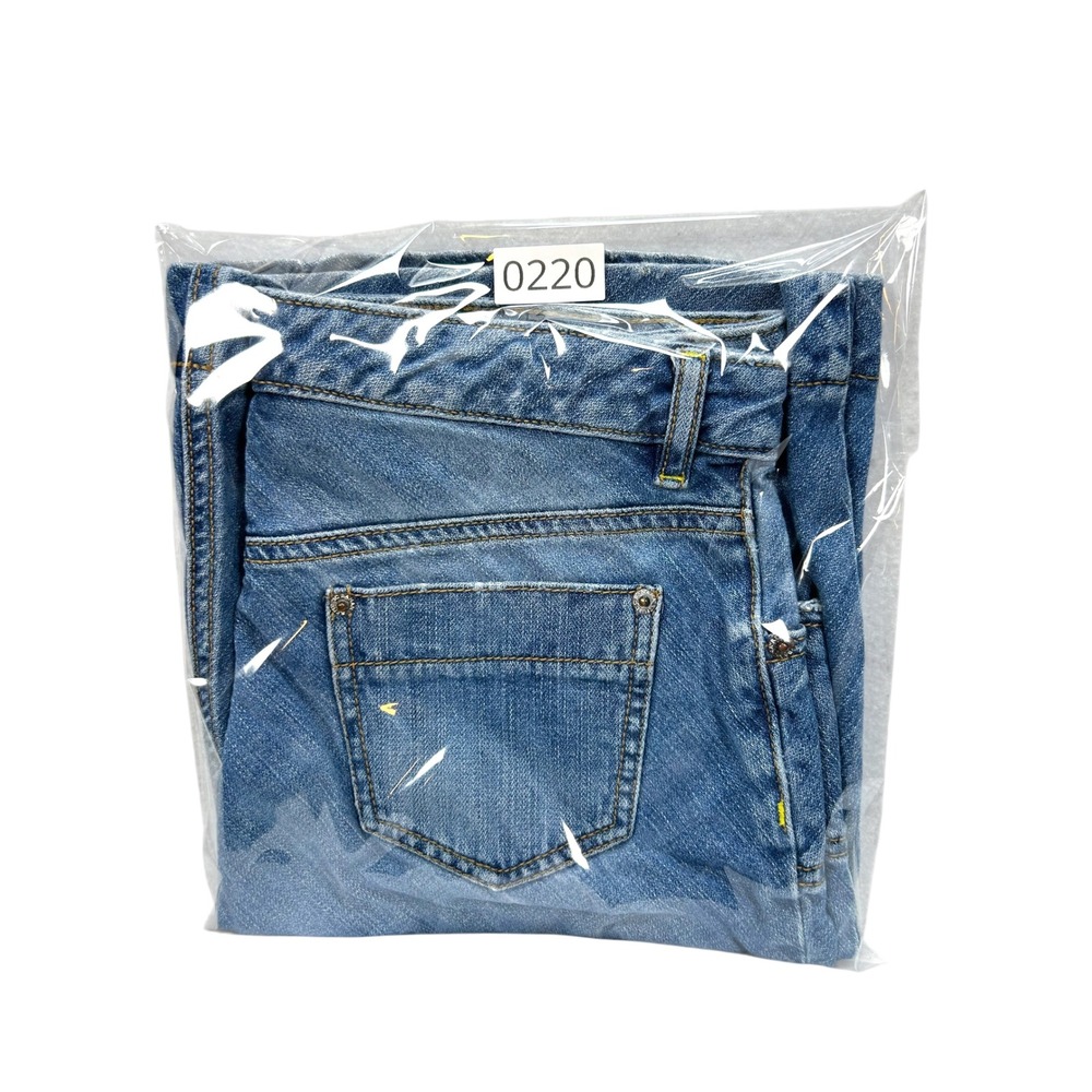 Banana Republic Womens Denim Mini Skirt Blue Cotton A-Line Size 4 Medium Wash - Picture 7 of 7